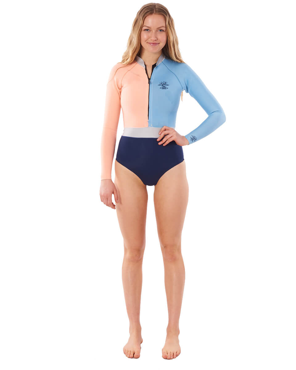 1mm Women's Rip Curl G-BOMB L/S Springsuit - Bikini Cut