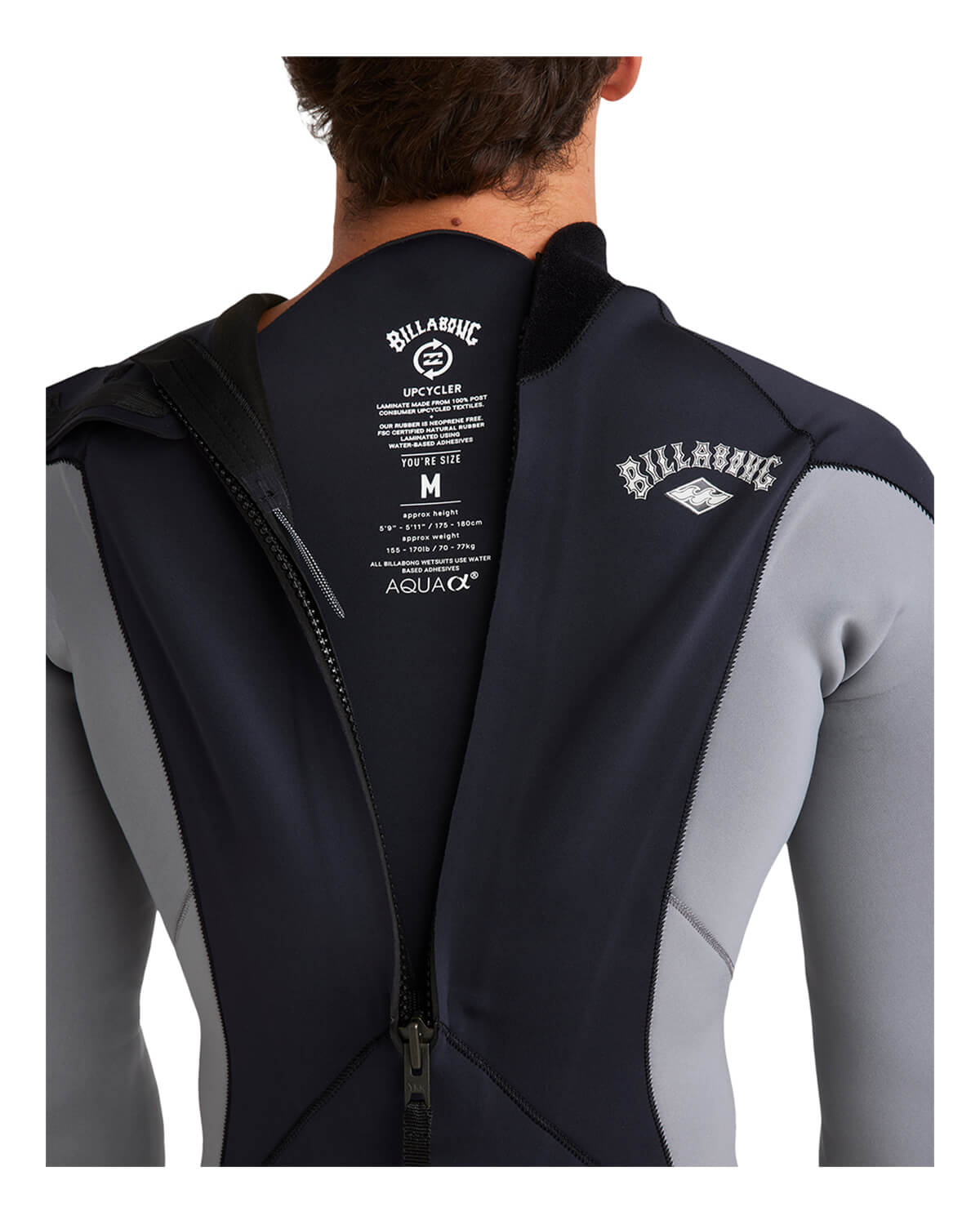 3/2mm Men's Billabong ABSOLUTE NATURAL Back Zip Fullsuit