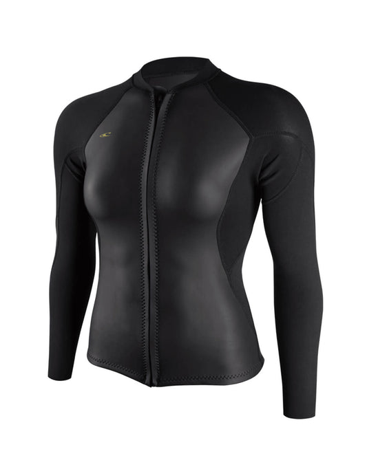 1mm Women's O'Neill BAHIA Front-Zip Wetsuit Jacket