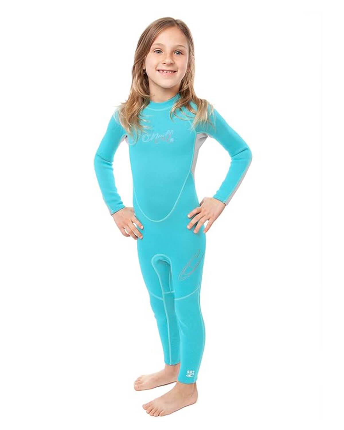 2mm Toddler's & Kid's O'Neill REACTOR 2 Full Wetsuit - Girls