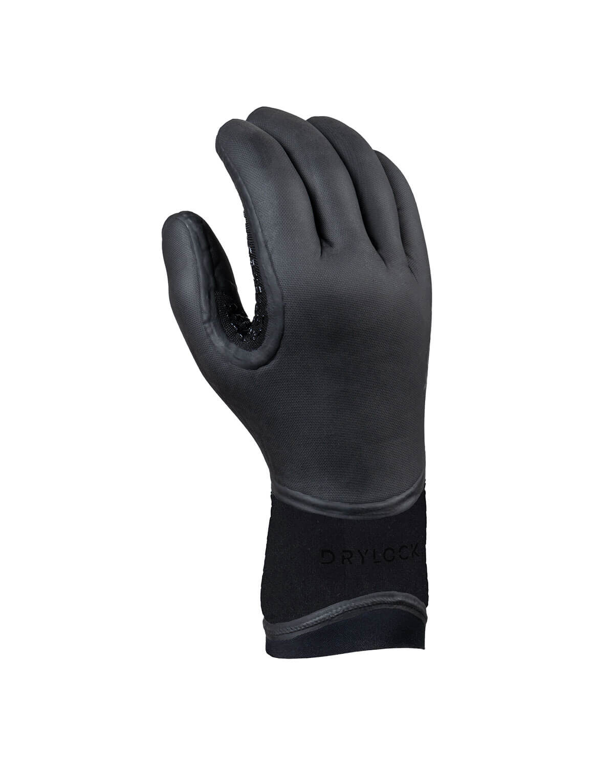 3mm XCEL DRYLOCK 5-Finger Gloves, Black 2