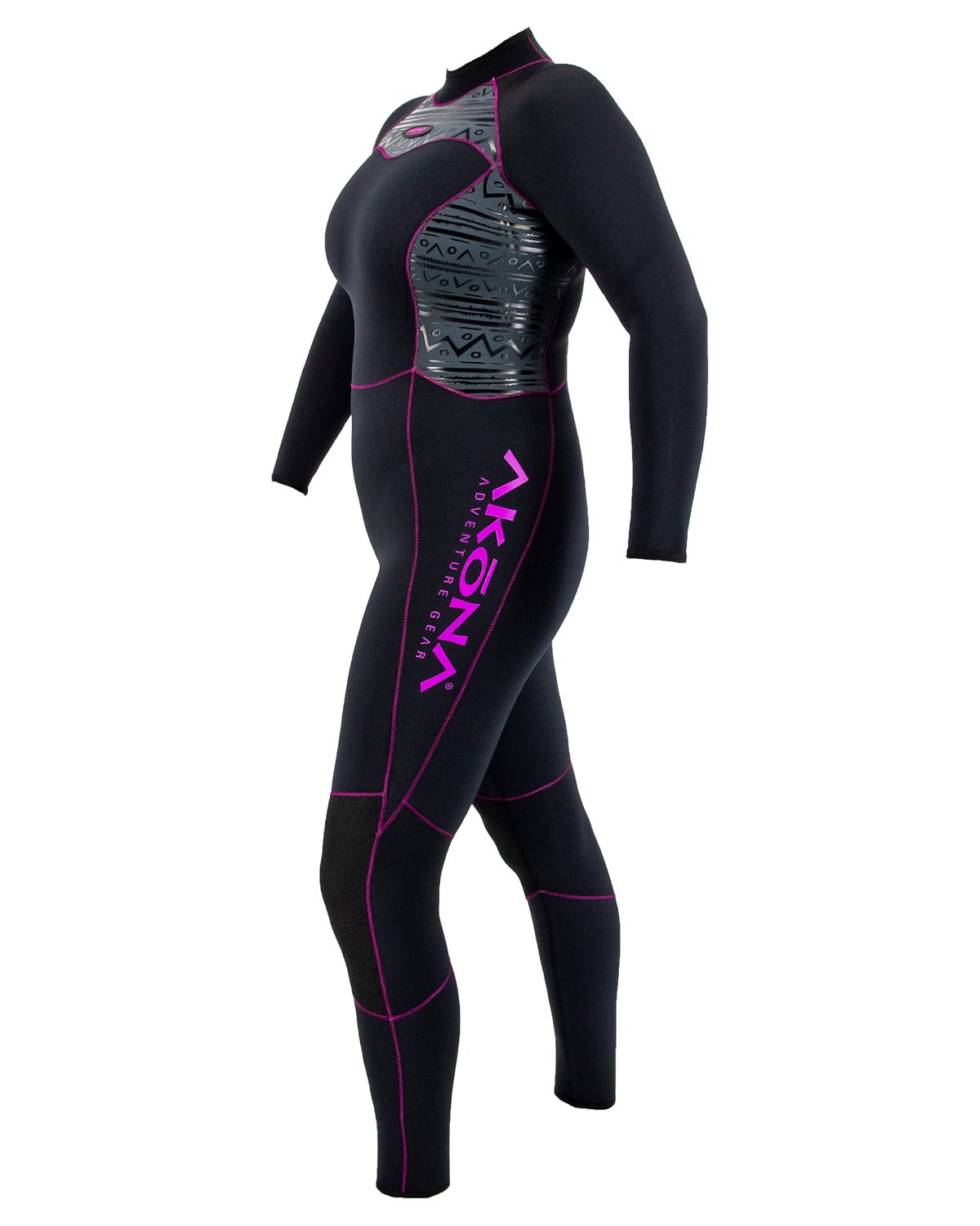 3mm Women's AKONA Quantum Stretch B/Z Fullsuit