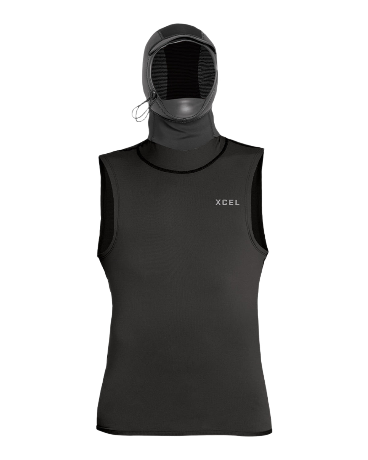 Men's XCEL Insulate-XR Baselayer Vest w/ 2mm Hood, Black