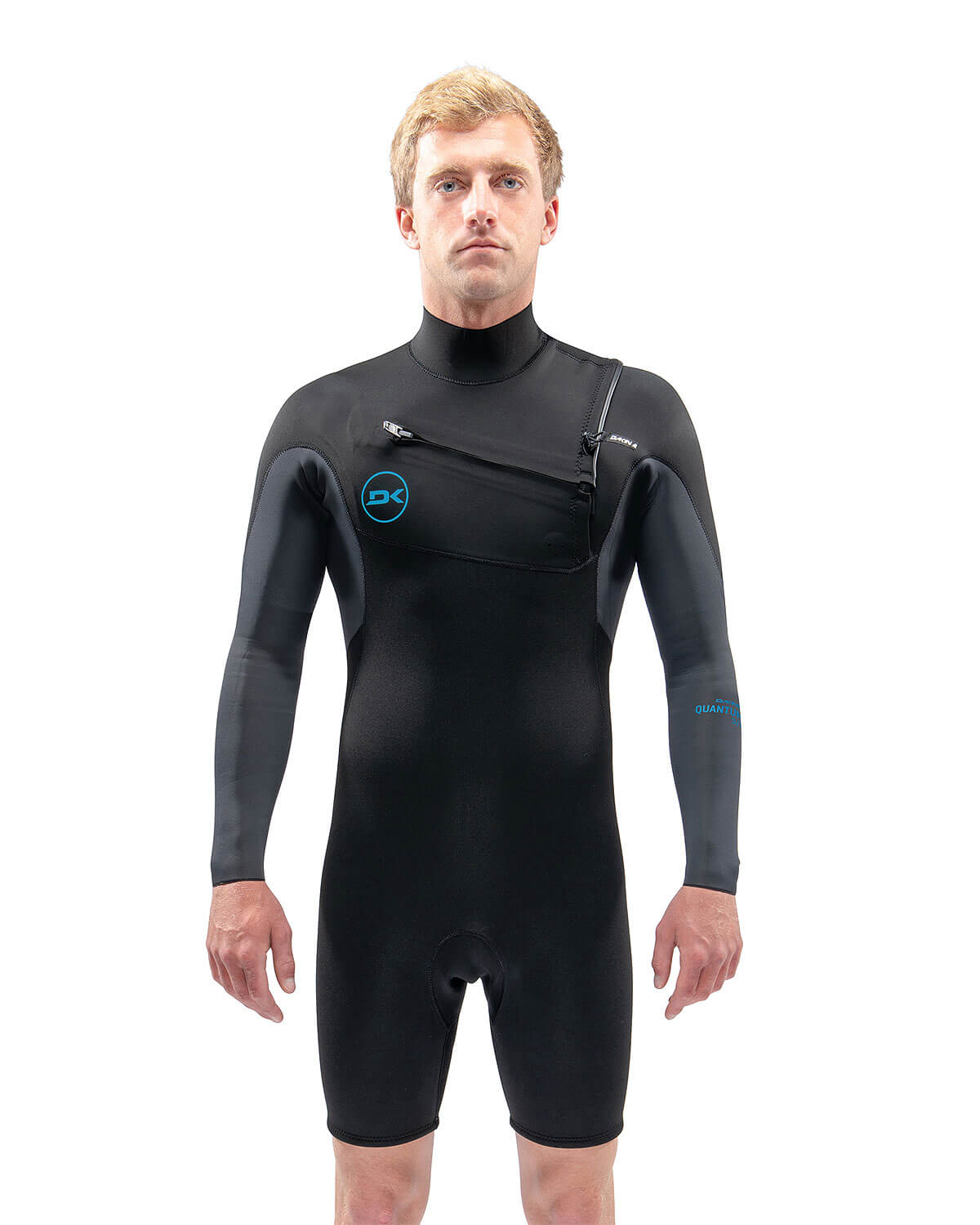 2mm Men's Dakine QUANTUM Long Sleeve C/Z Shorty