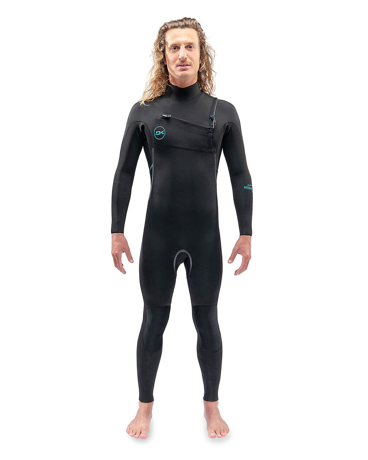 4/3mm Men's Dakine MISSION C/Z Fullsuit, Black