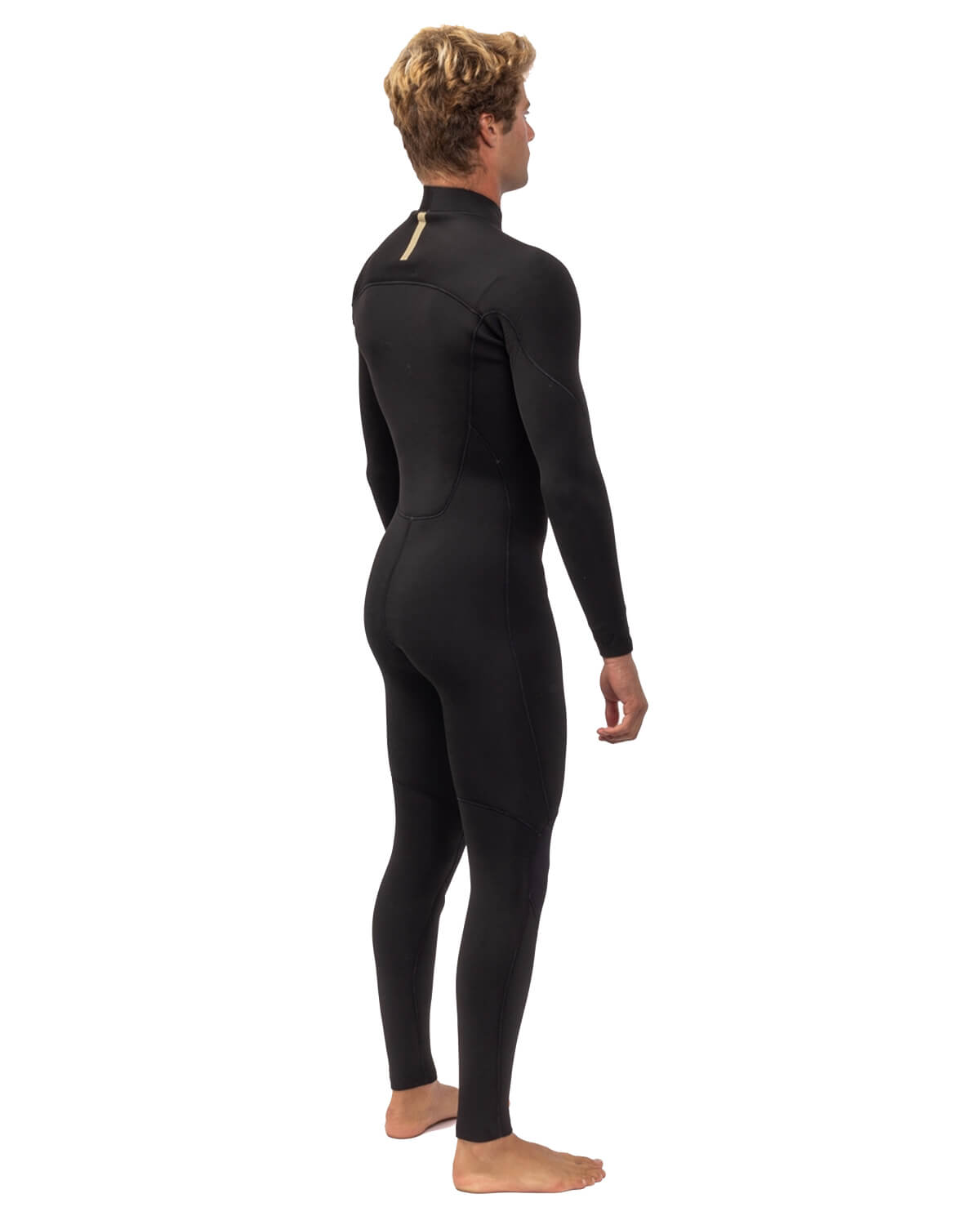 4/3mm Men's Vissla 7 SEAS COMP C/Z Fullsuit, back view