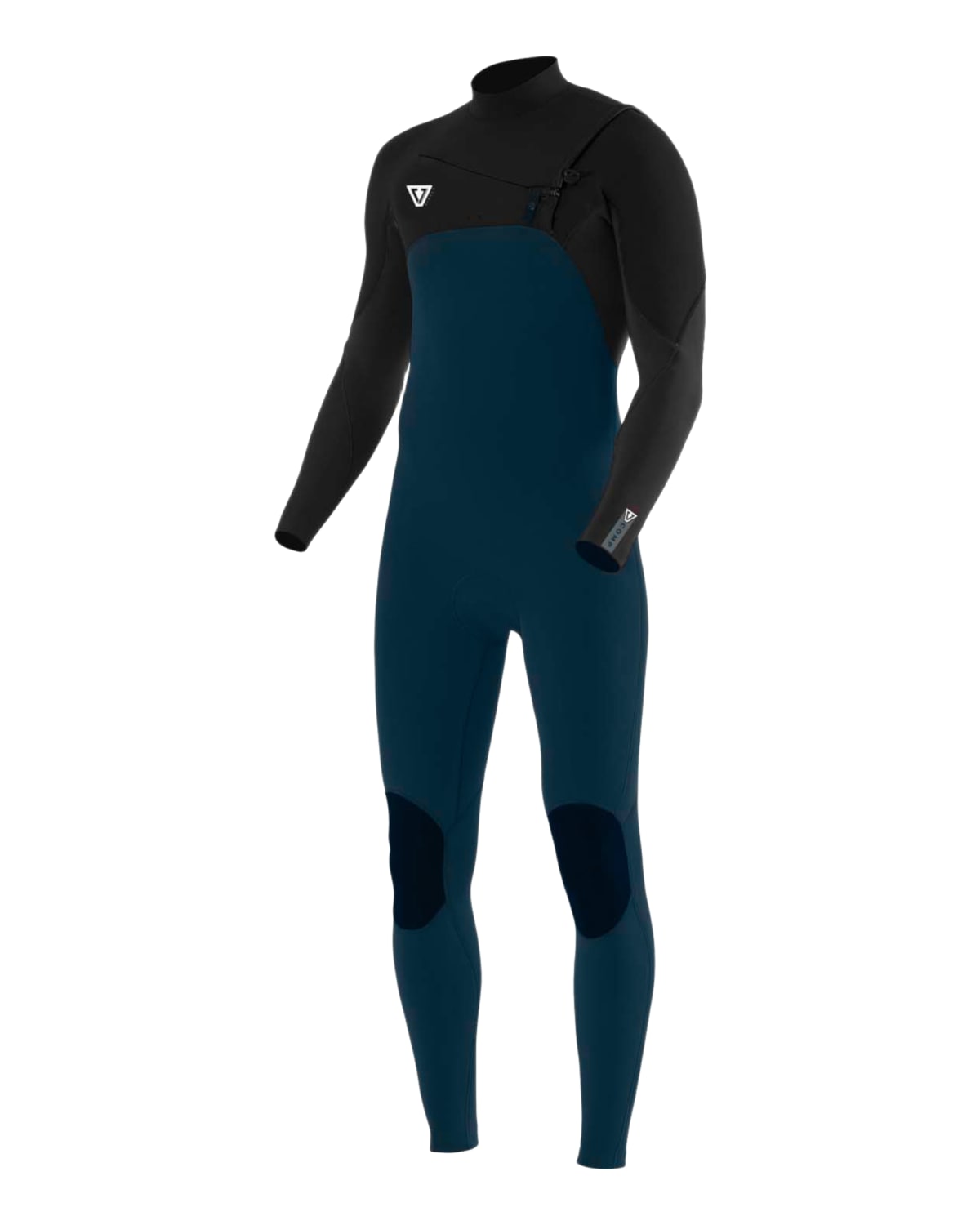 4/3mm Men's Vissla 7 SEAS COMP C/Z Fullsuit, Blue 2