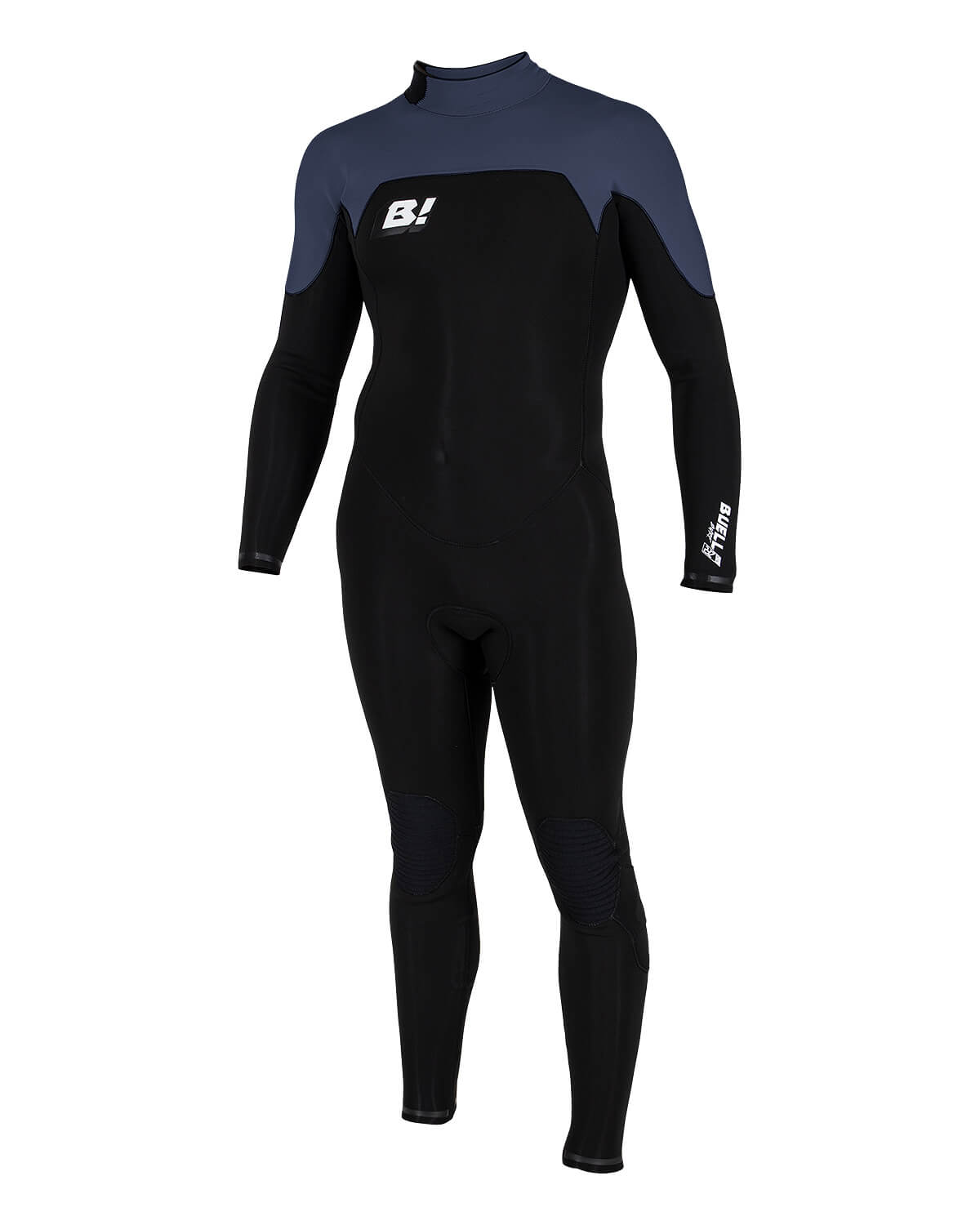 4/3mm Men's Buell RBZ STEALTH MODE Back Zip Fullsuit