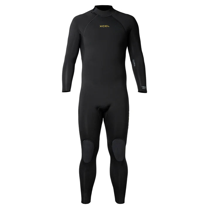 4/3mm Men's XCEL COMP Back Zip Fullsuit | Wetsuit Wearhouse