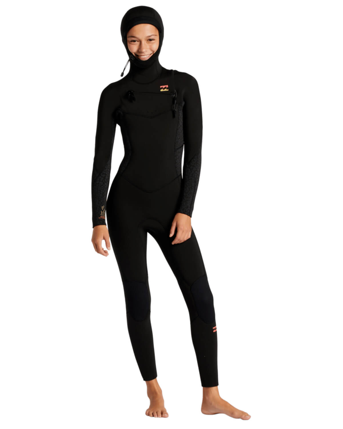 BILLABONG ウェットスーツ SYNERGYタグ付きレディースM 5/4mm Girl's Billabong SYNERGY Hooded Fullsuit – Wetsuit Wearhouse