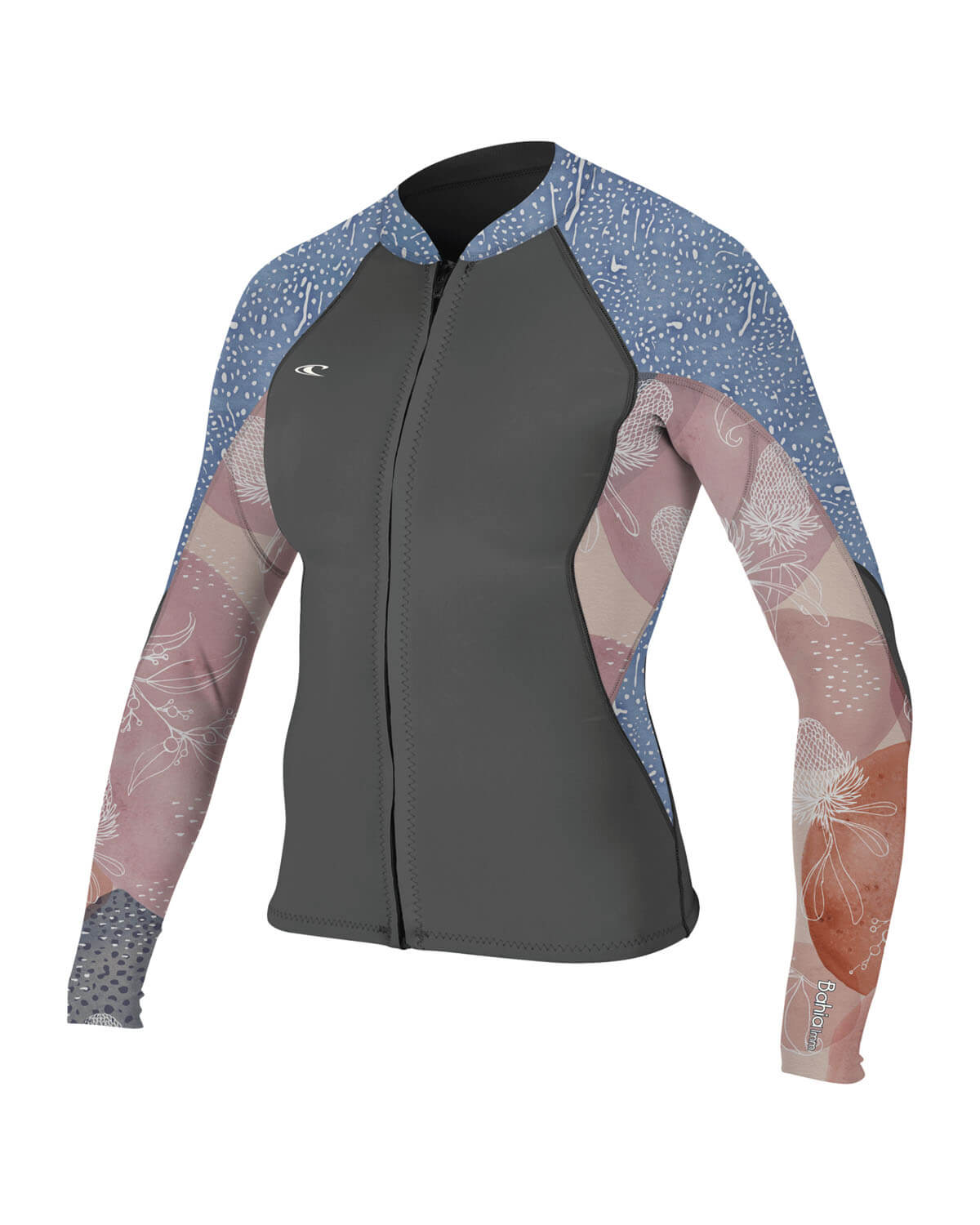 1mm Women's O'Neill BAHIA Front-Zip Wetsuit Jacket