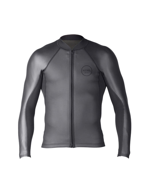 2/1mm Men's XCEL AXIS Smoothskin Jacket - Front Zip
