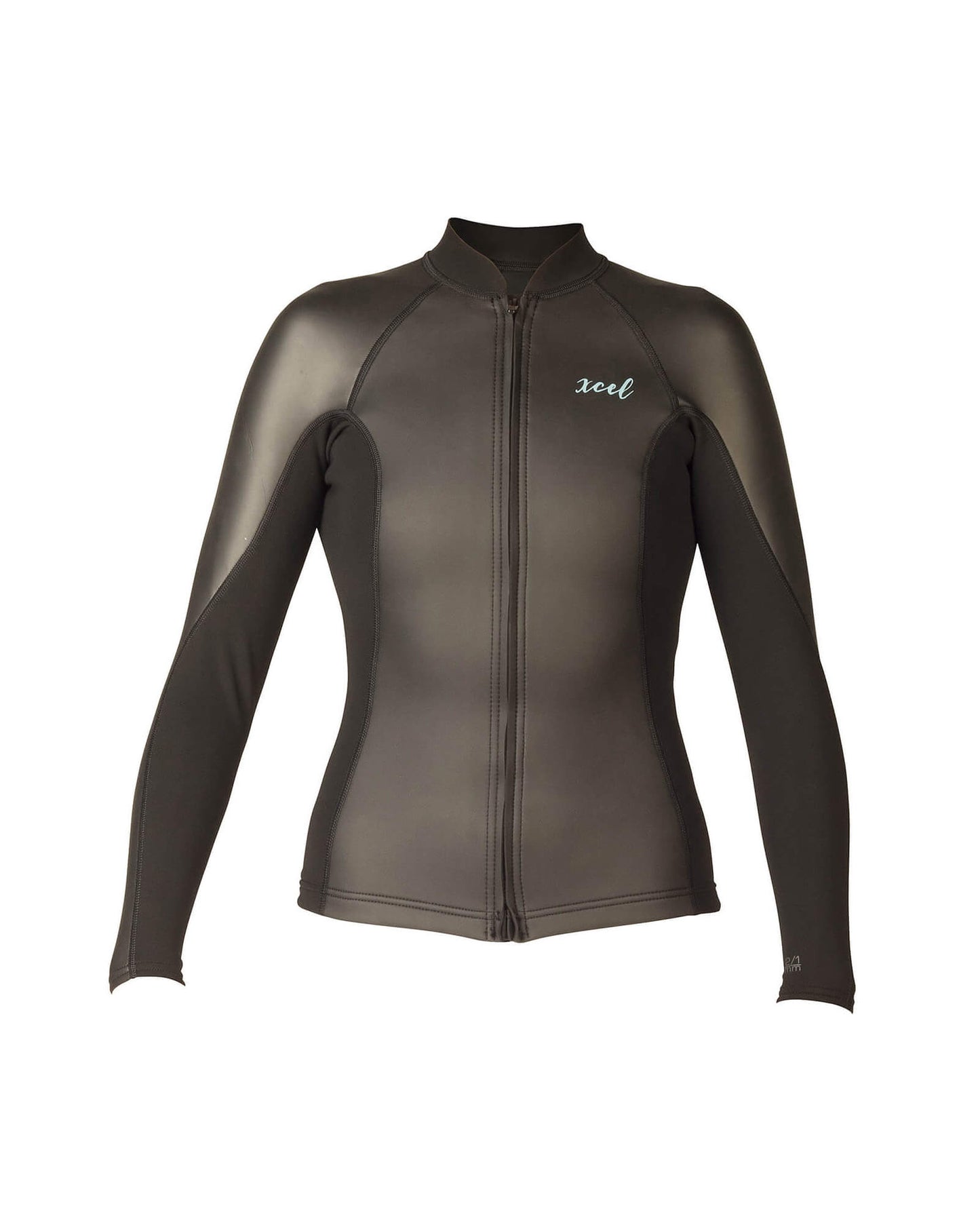 2/1mm Women's XCEL AXIS Smoothskin Wetsuit Jacket - Front Zip