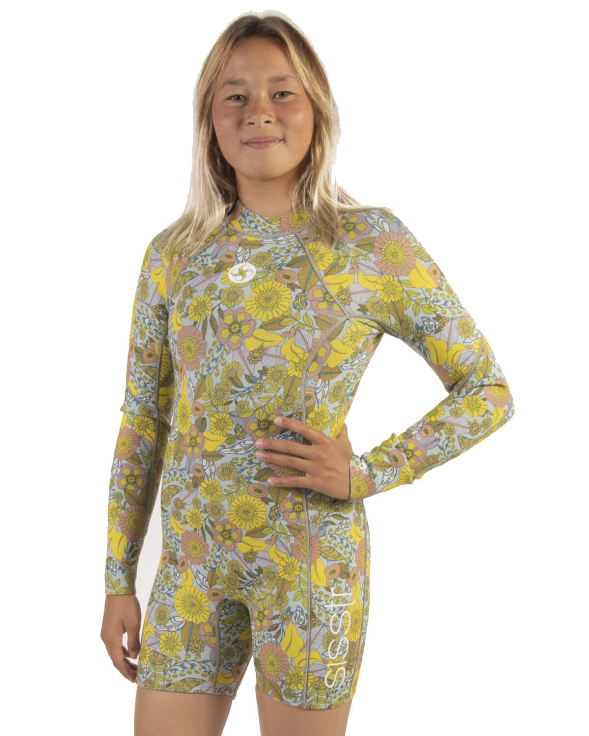 2/2mm Girl's Sisstrevolution SUMMER SEAS L/S Springsuit