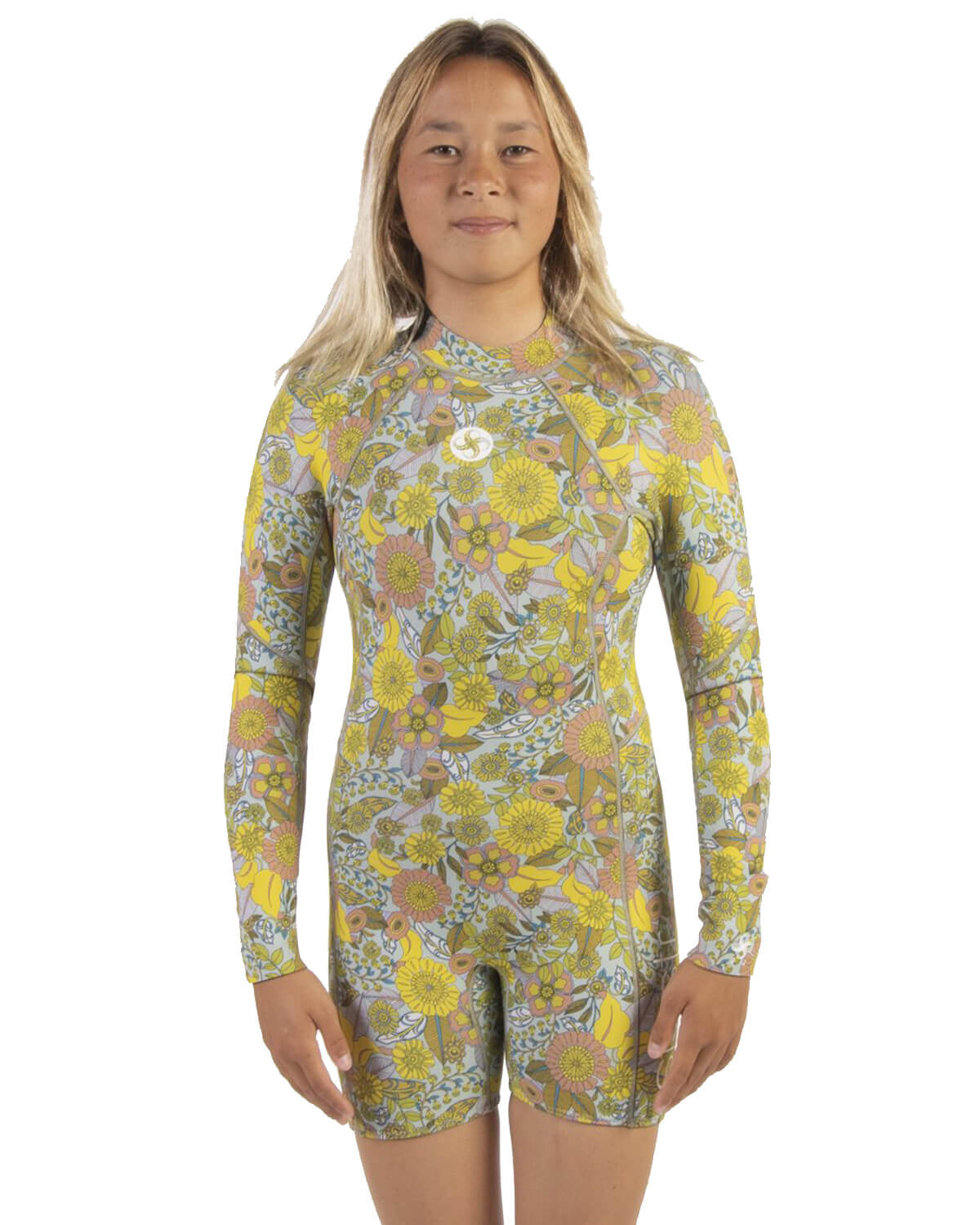 2/2mm Girl's Sisstrevolution SUMMER SEAS L/S Springsuit