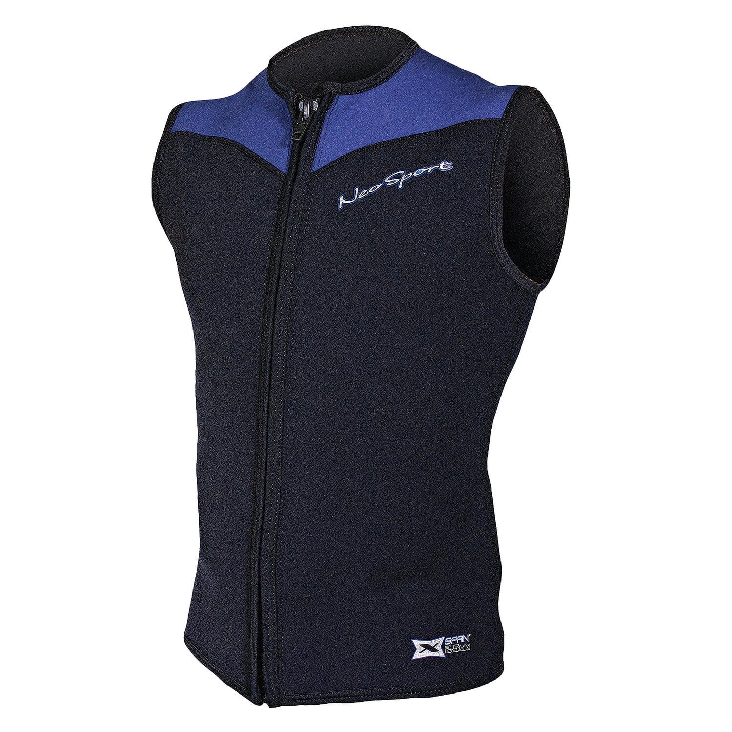 2.5mm Men's NeoSport XSPAN Wetsuit Vest - Front Zip