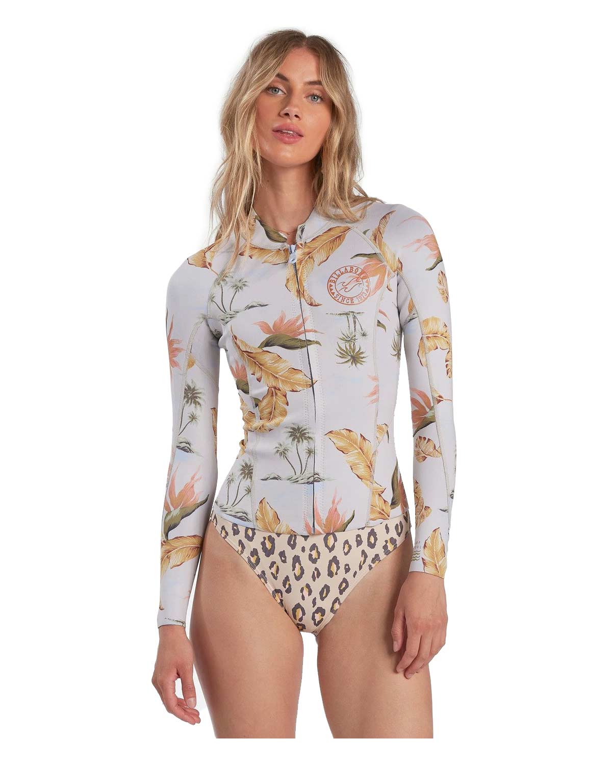 2mm Women's Billabong PEEKY F/Z Wetsuit Jacket