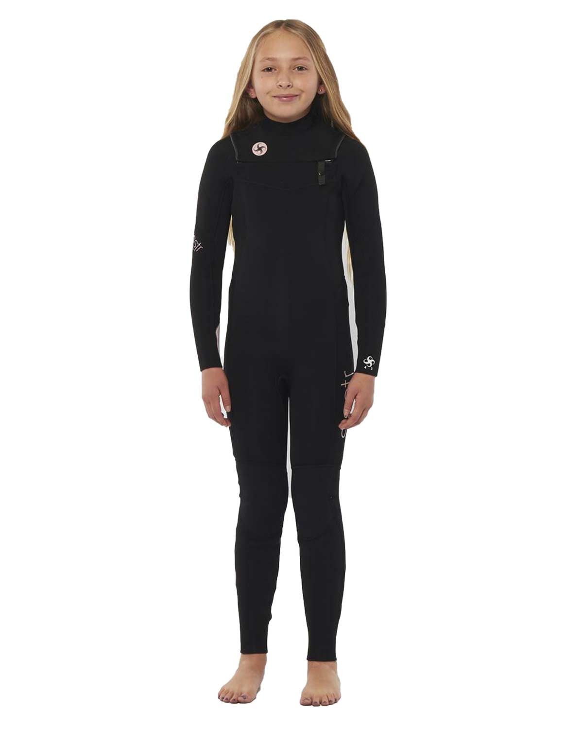 3/2mm Girl's Sisstrevolution 7 SEAS Chest Zip Fullsuit