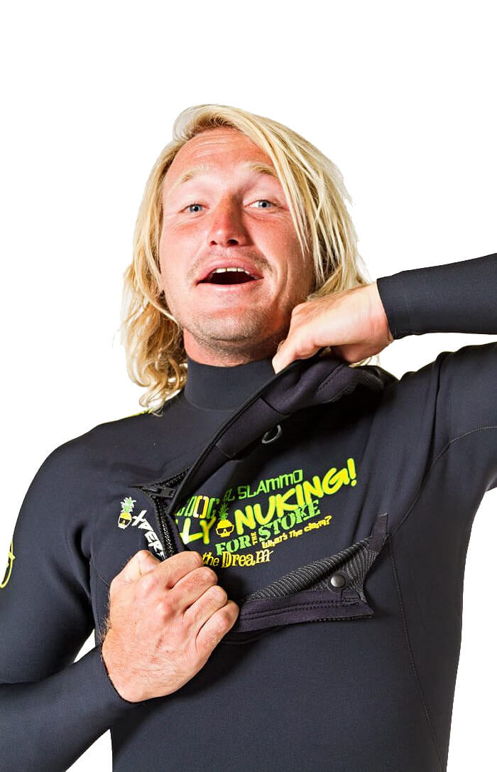 3/2mm Men's HyperFlex Ben Gravy GREENPRENE Front Zip GBS Fullsuit