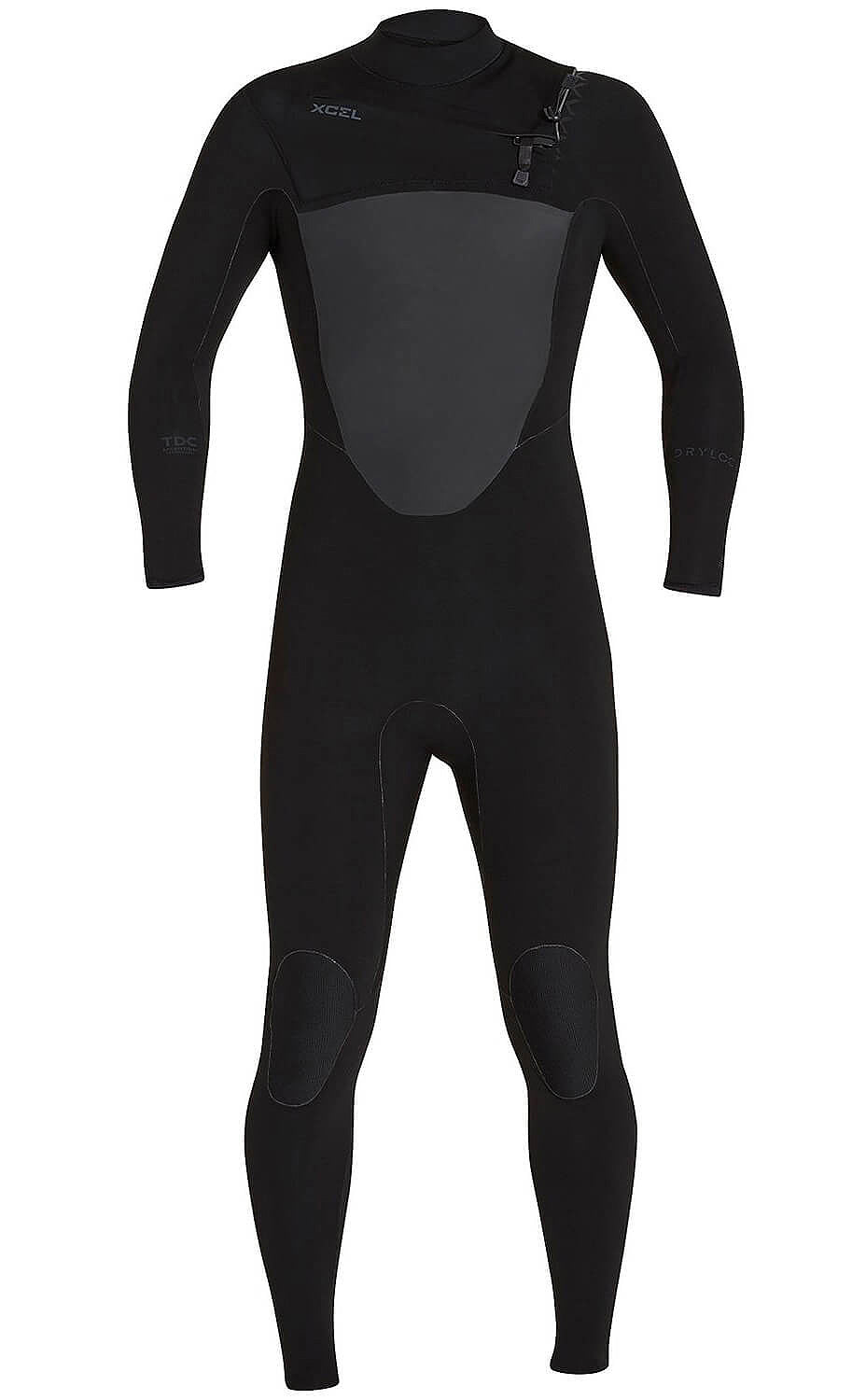 3/2mm Men's XCEL DRYLOCK C/Z Fullsuit - 2017