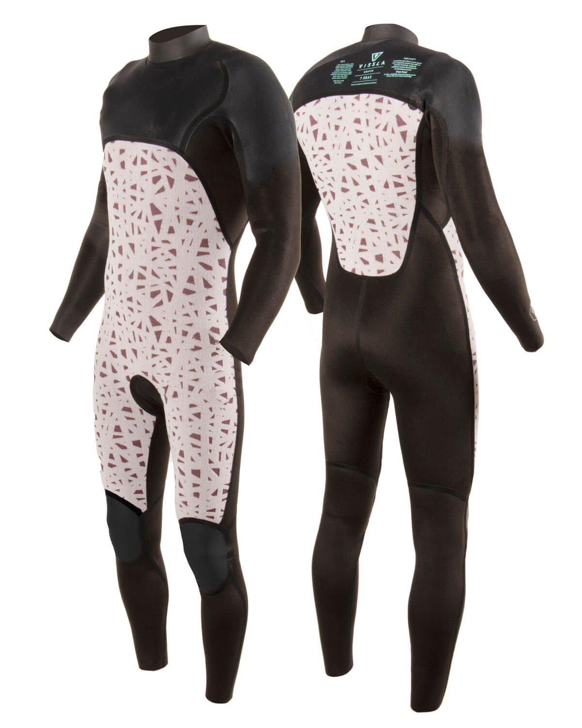 3/2mm Men's Vissla 7 SEAS C/Z Fullsuit