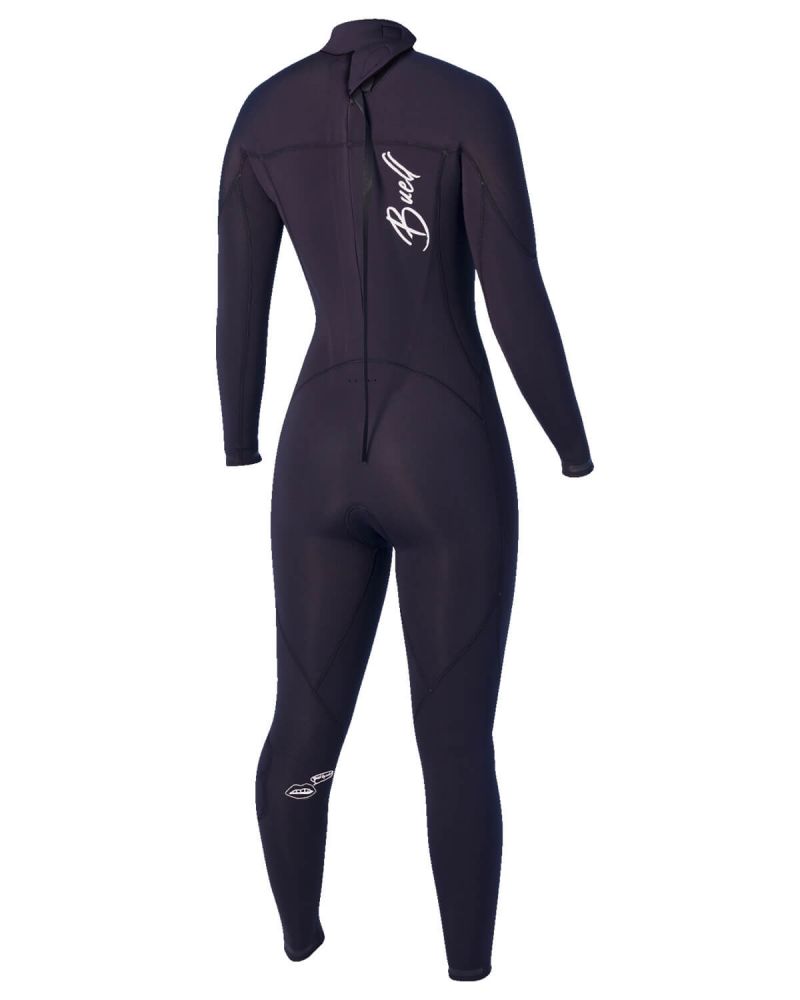 3/2mm Women's Buell RBZ STEALTH MODE Back Zip Fullsuit
