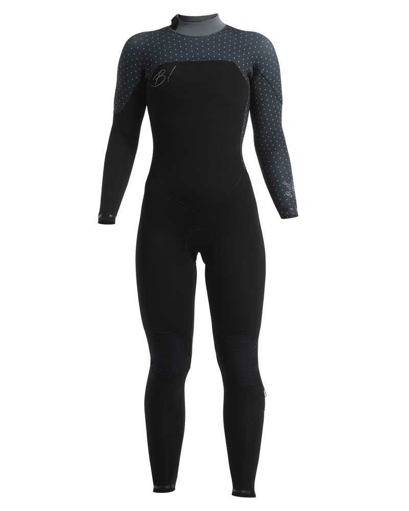 3/2mm Women's Buell RBZ STEALTH MODE Back Zip Fullsuit