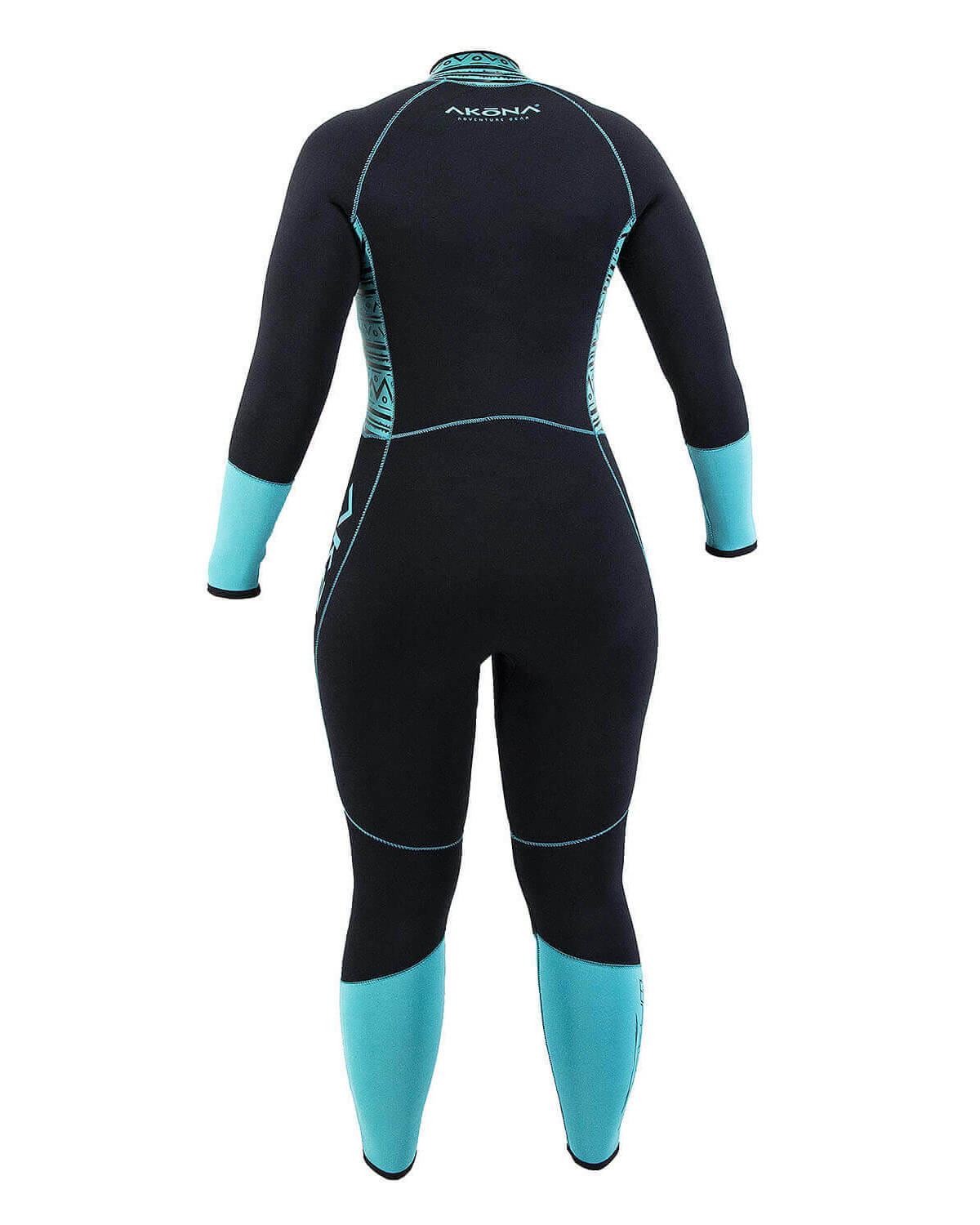 3mm Women's AKONA Quantum Stretch Front Zip Fullsuit