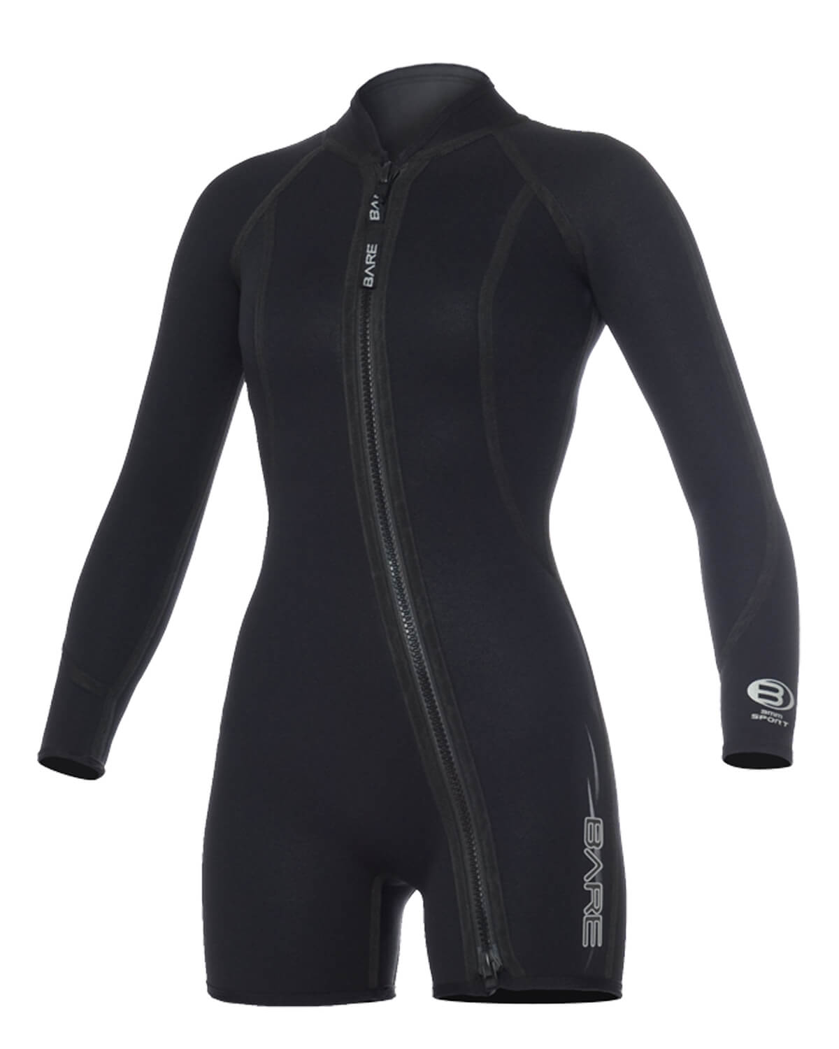 3mm Women's BARE SPORT Step-In Wetsuit Jacket