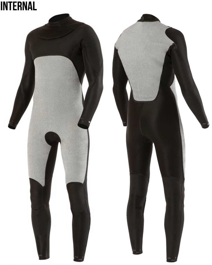 4/3mm Boy's Vissla 7 SEAS Back Zip Fullsuit