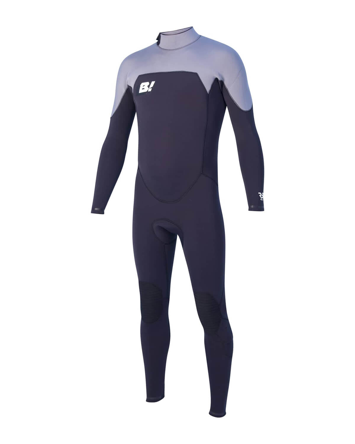 4/3mm Men's Buell RBZ STEALTH MODE Back Zip Fullsuit