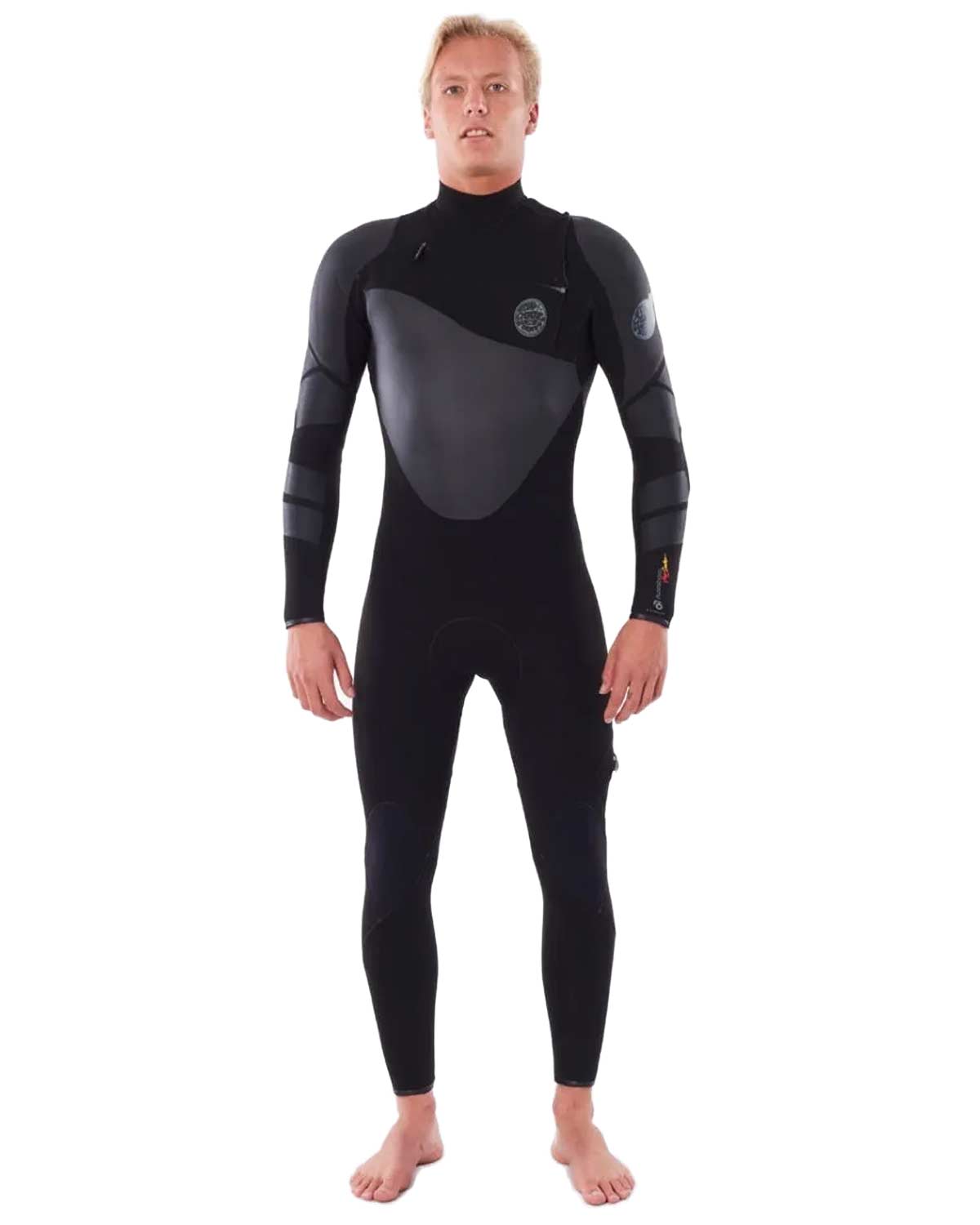 4/3mm Men's Flashbomb Heatseeker Chest Zip E6 Fullsuit | Wetsuit