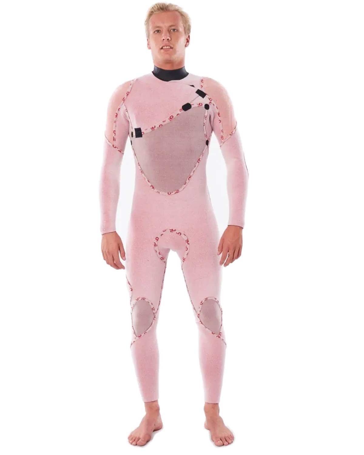 4/3mm Men's Flash Bomb Heatseeker Chest Zip Fullsuit