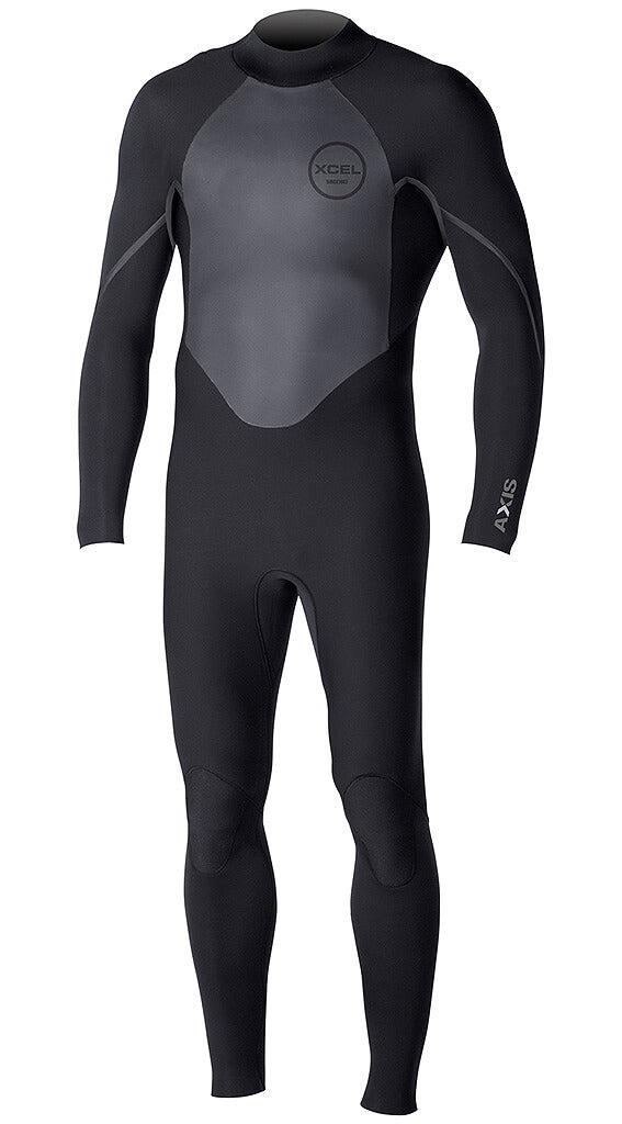 4/3mm Men's XCEL AXIS OS-Zip Fullsuit | Wetsuit Wearhouse