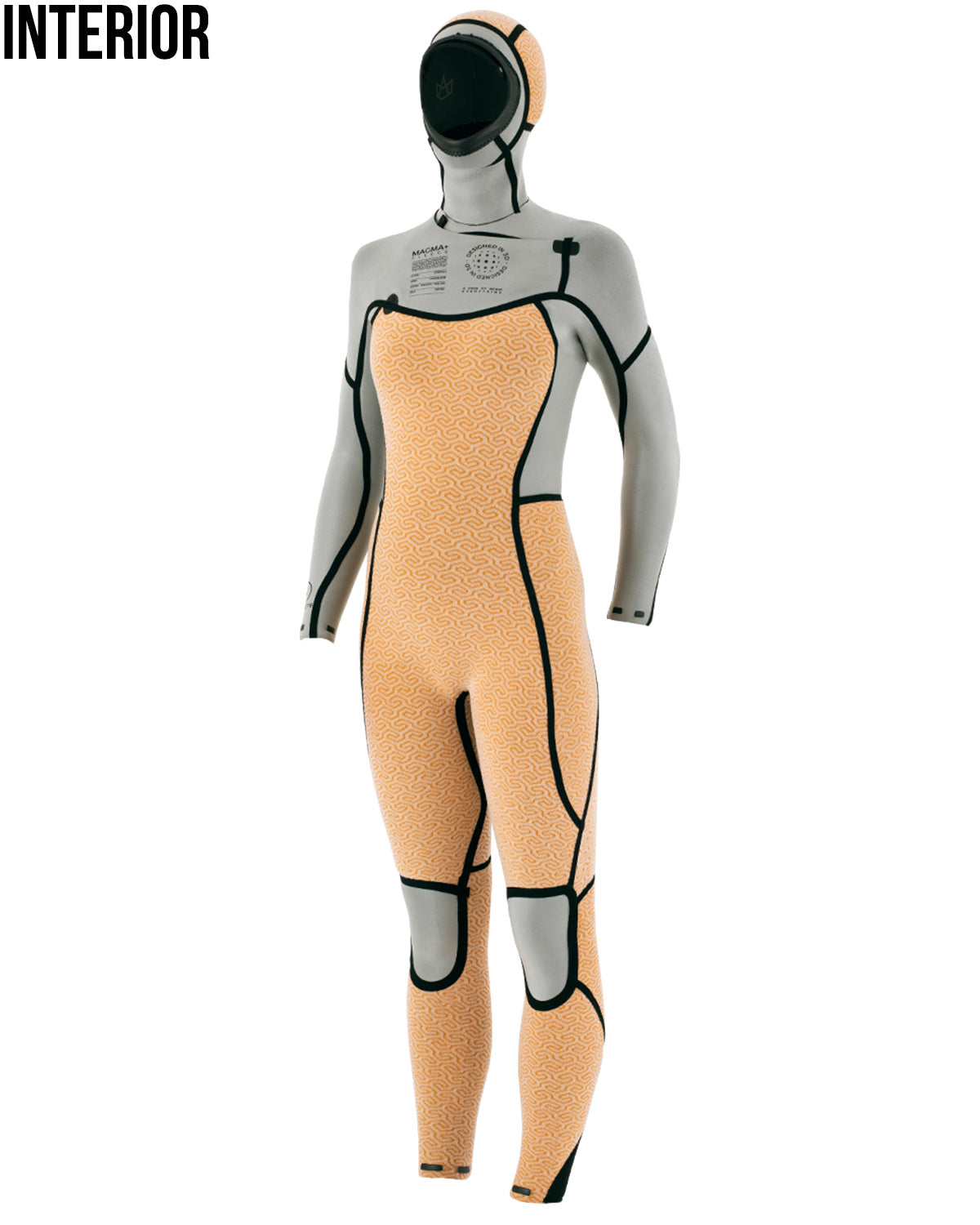 5/4/3mm Women's Manera METEOR MAGMA Hooded Fullsuit