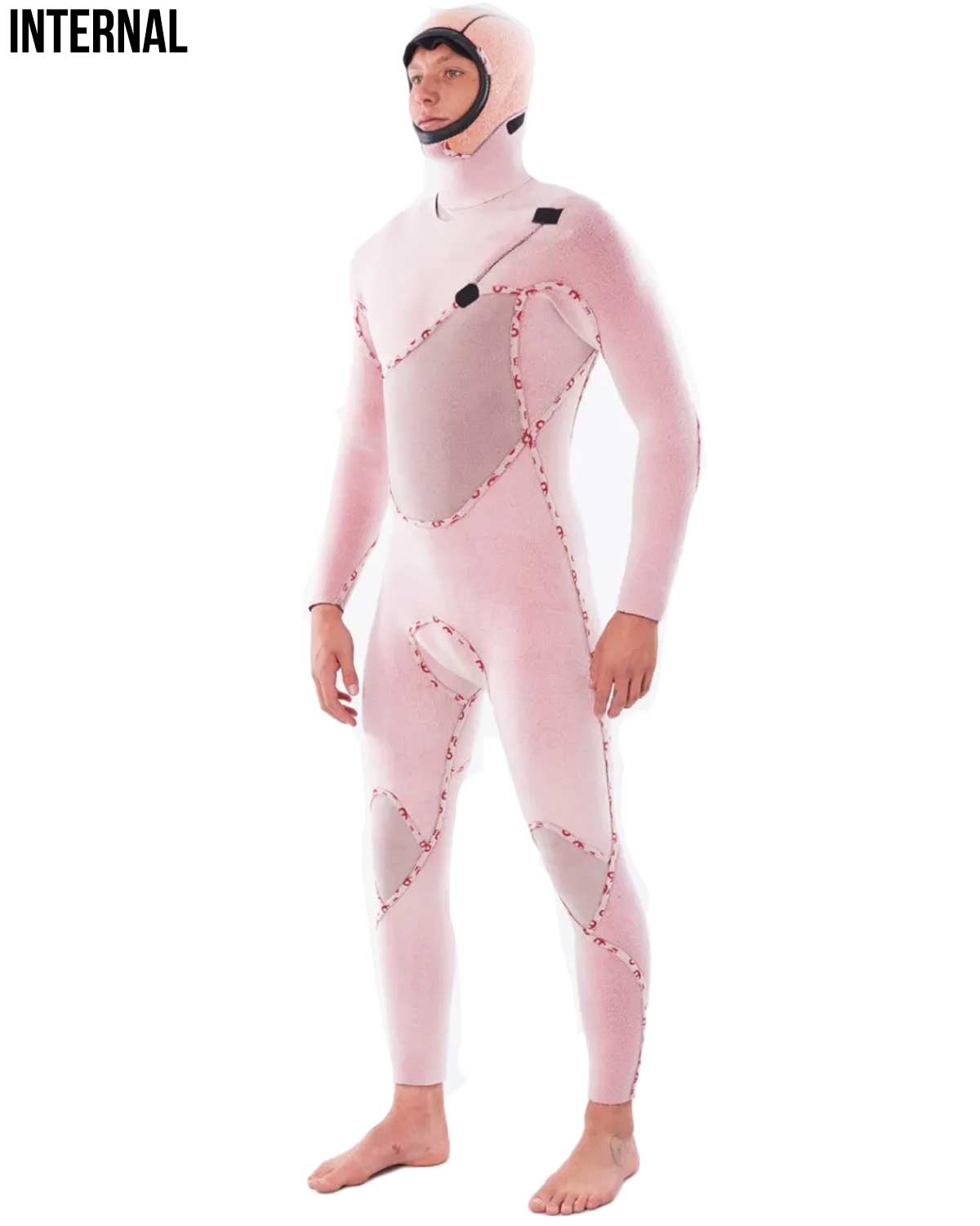 5/4mm Men's Rip Curl FLASH BOMB Hooded Fullsuit