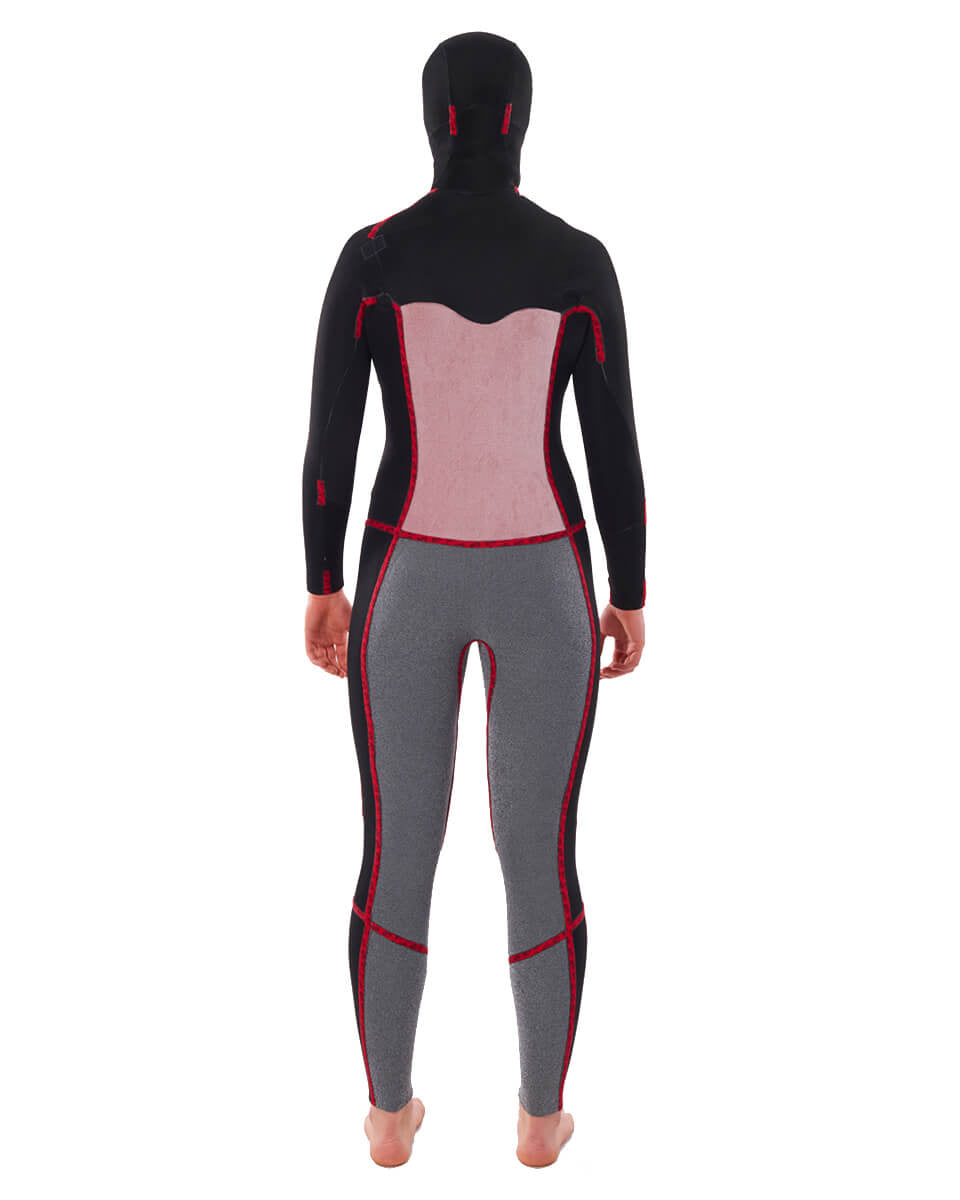 5/4mm Women's Rip Curl DAWN PATROL Hooded Fullsuit