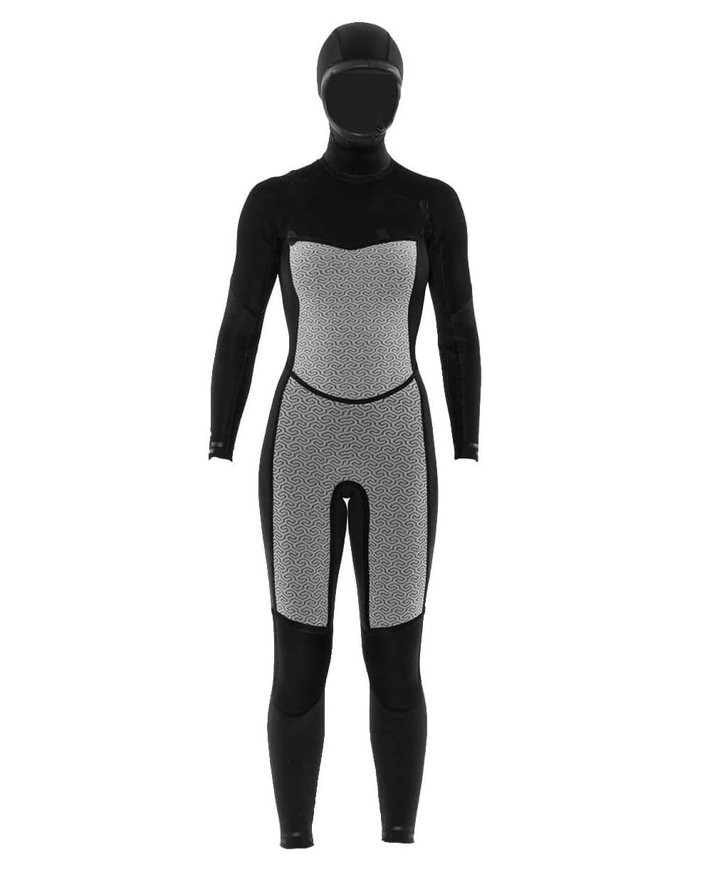 5/4mm Women's Sisstrevolution 7 SEAS Hooded Fullsuit