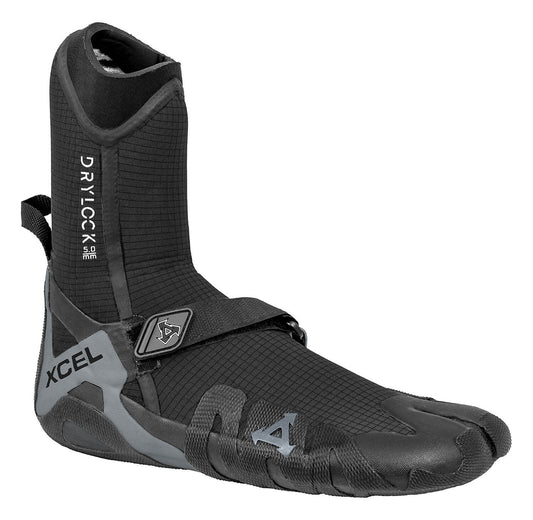 5mm XCEL DRYLOCK Celliant Black Split Toe Boots