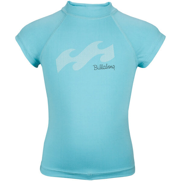 6oz Girl's Billabong S/S Rash Guard