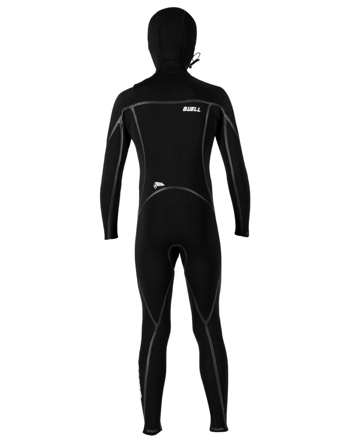 6/5/4mm Juniors' Buell RB2 Hooded Fullsuit