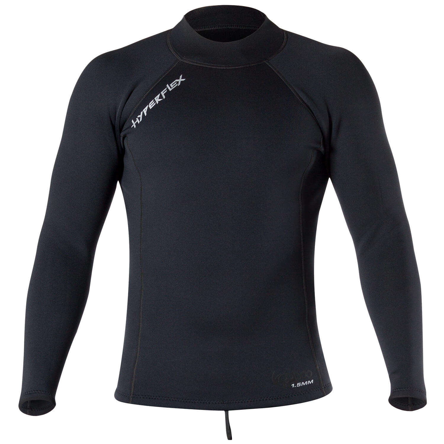 1.5mm Men's HyperFlex VOODOO L/S Wetsuit Top