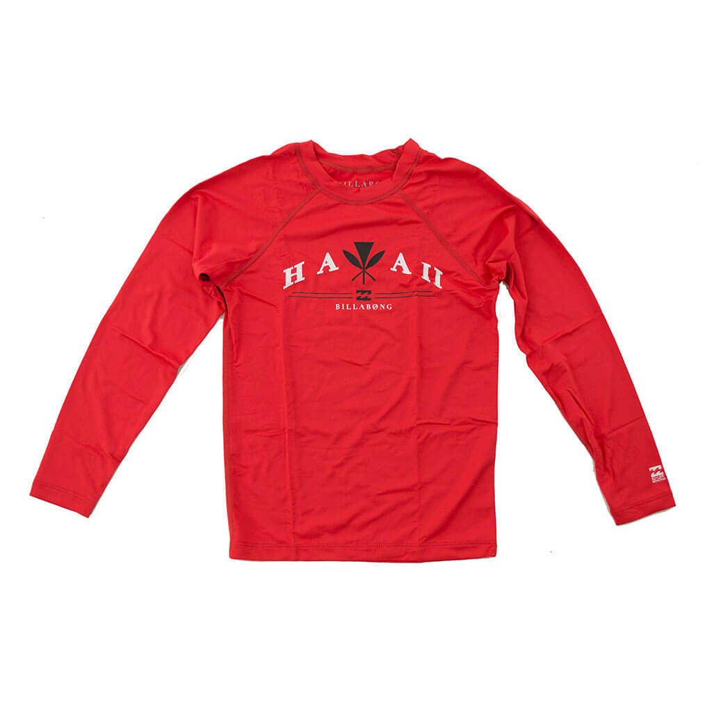 Kid's & Junior's Billabong HAWAII L/S Rashguard