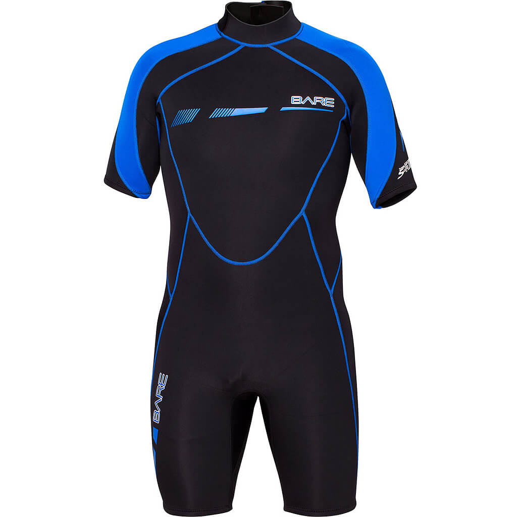 2mm Men's BARE SPORT S-FLEX Shorty Springsuit