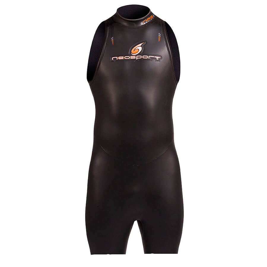 Men's NeoSport NRG Short John Triathlon Wetsuit, Orange