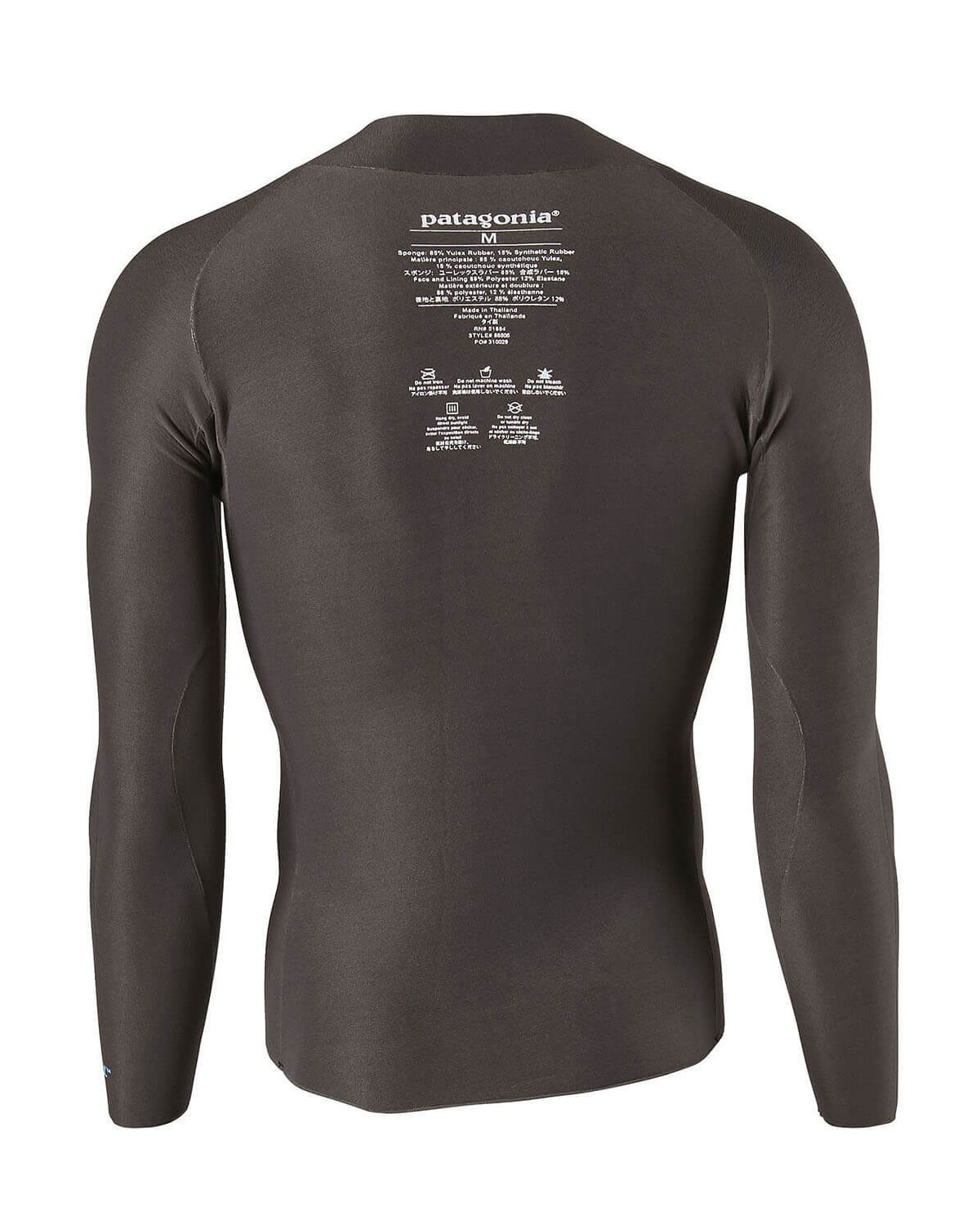 2mm Men's Patagonia YULEX R1 Lite L/S Jacket - Front Zip