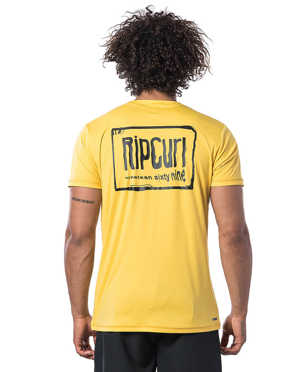 Men's Rip Curl NATIVE S/S Surf Tee Rashguard