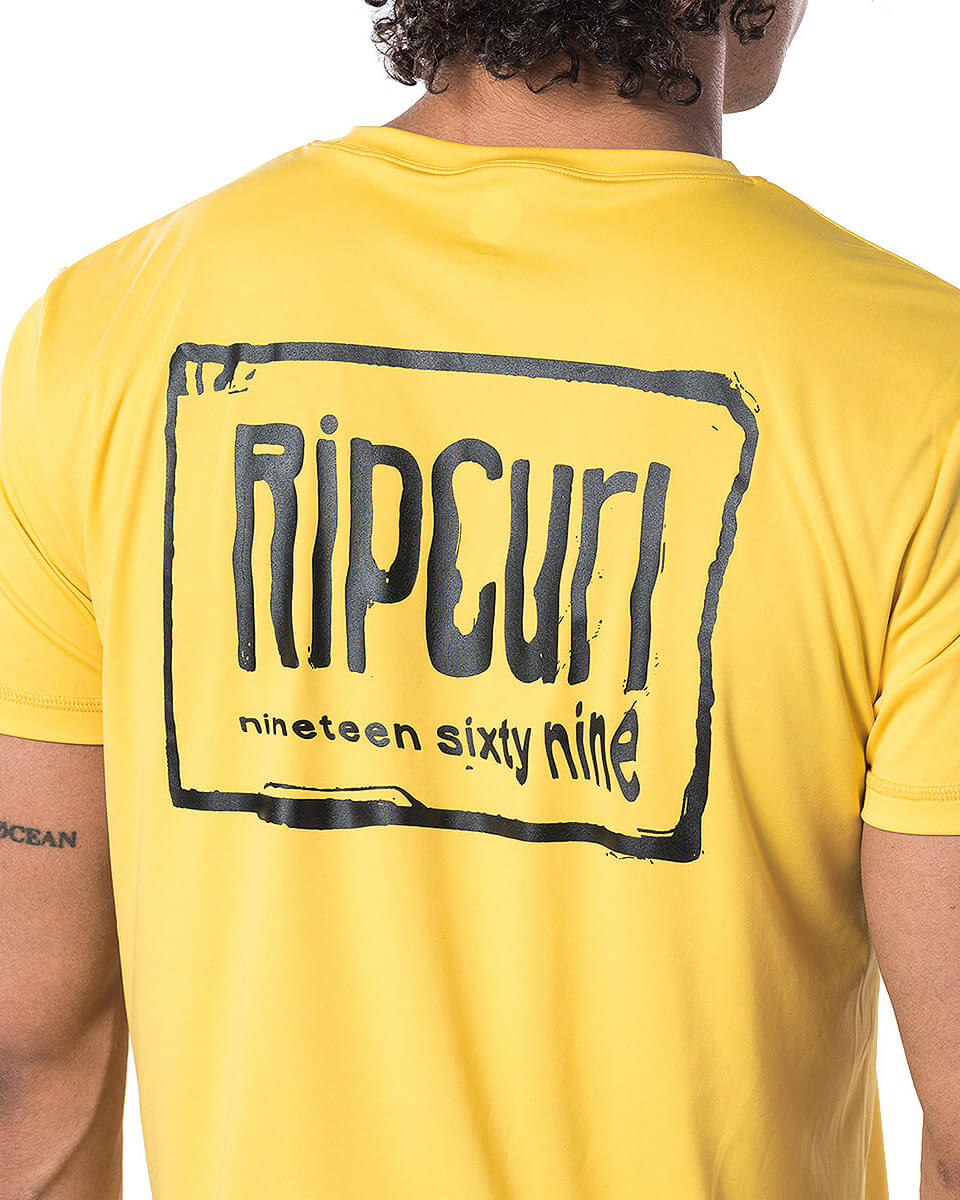 Men's Rip Curl NATIVE S/S Surf Tee Rashguard
