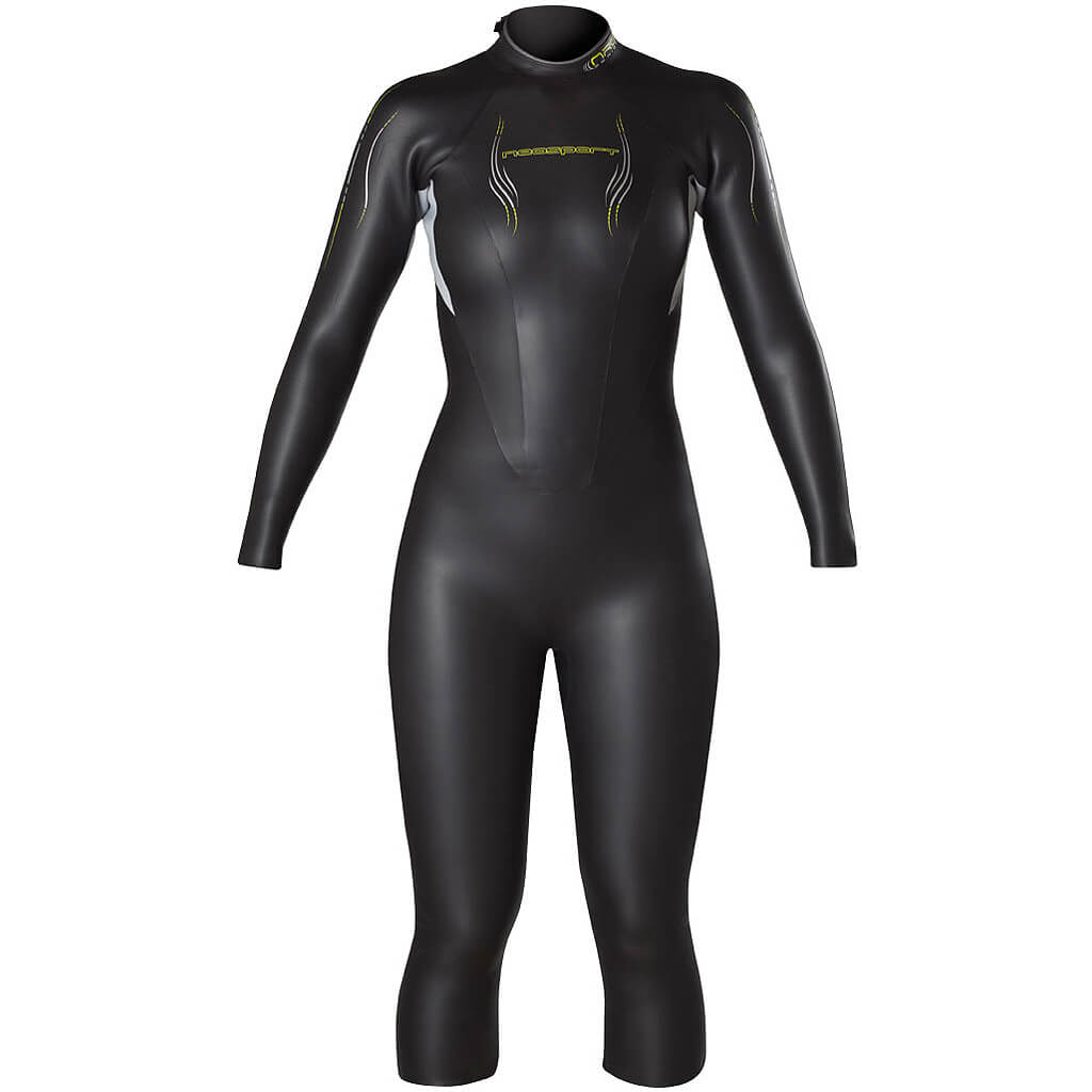 Women's NeoSport NRG Full Triathlon Wetsuit, Black