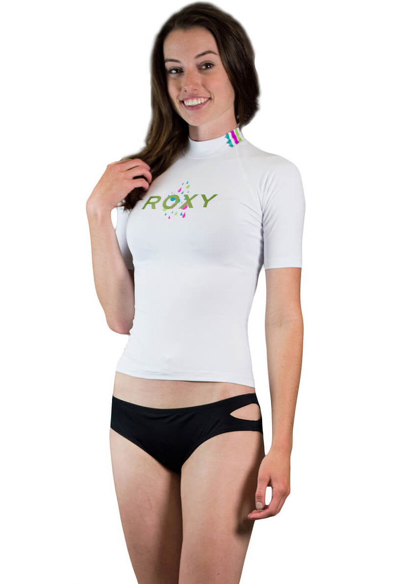 6oz Women's Roxy S/S Rashguard | Wetsuit Wearhouse